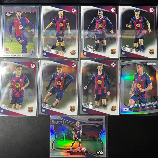 [BUNJANG] Panini Topps Barcelona 9-Card Lot / 파니니, 탑스 바르셀로나 9장 랏