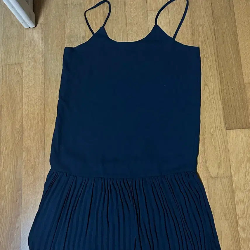 [BUNJANG] Navy Sleeveless Maxi Dress / 나시원피스
