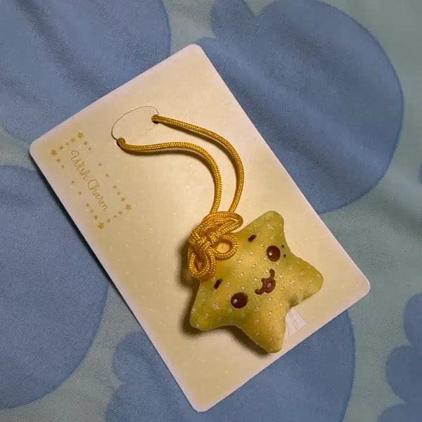 [BUNJANG] NCT Wish Star Charm Keychain Ryō Omamori / 위시참 별 모양 키링 엔시티 위시 료 오마모리