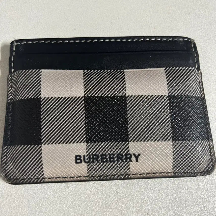 [BUNJANG] Burberry Check Card Holder / 버버리 체크 카드지갑