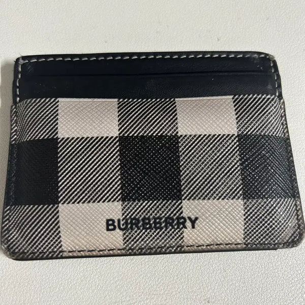 [BUNJANG] Burberry Check Card Holder / 버버리 체크 카드지갑