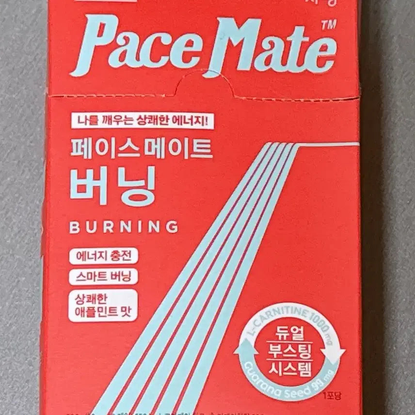 [BUNJANG] Smart Burning Energy Gel (Apple Mint Flavor) / 에너지충전 스마트 버닝 페이스메이트 버닝