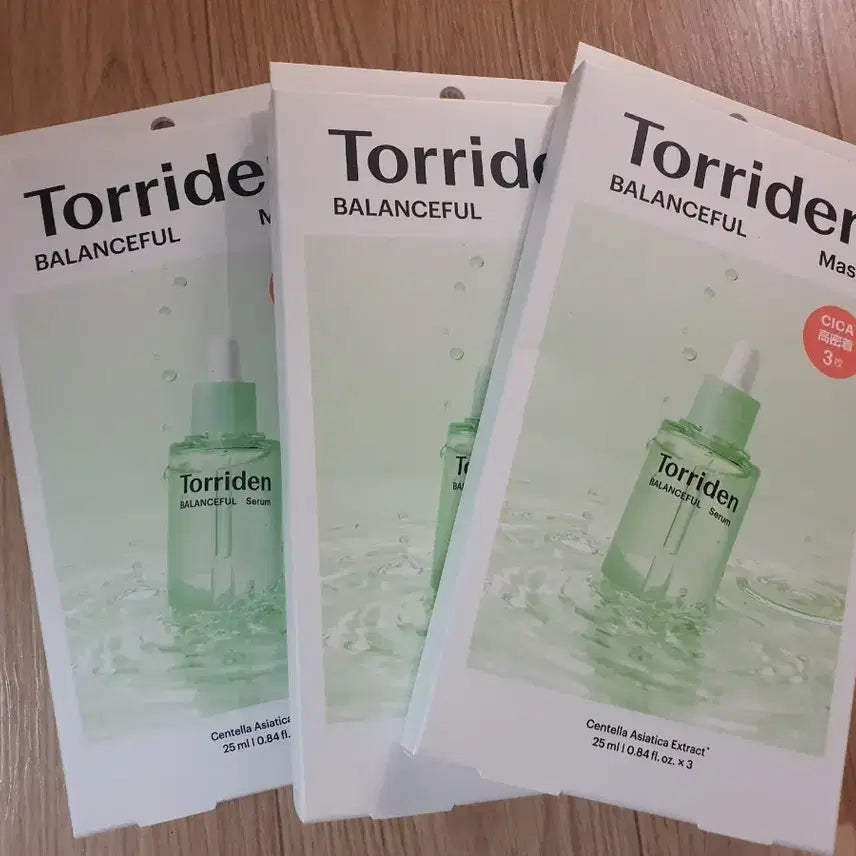 [BUNJANG] Torriden Balanceful Cica Mask Pack 9 Sheets / 토리든 밸런스풀 시카 마스크팩 9매