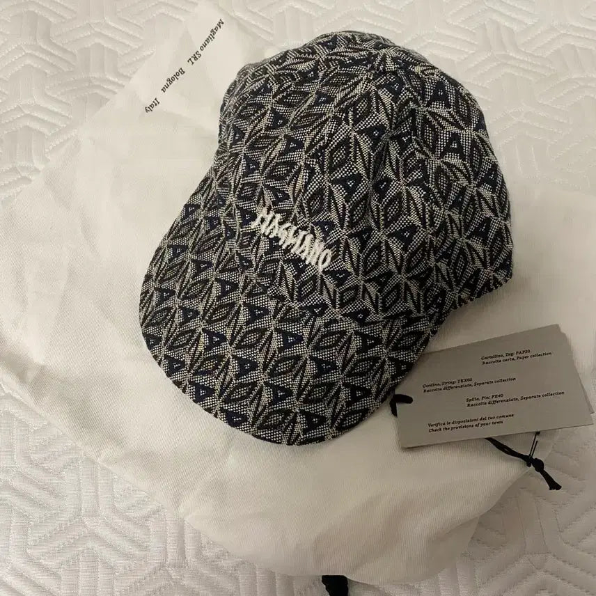 [BUNJANG] Osso Mariano Arno Monogram Ball Cap / [OS] 마리아노 아노 모노그램 볼캡