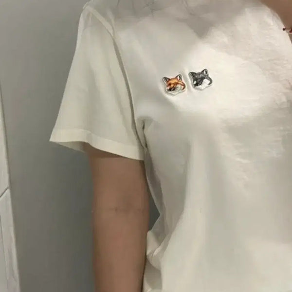 [BUNJANG] Maison Kitsuné Short Sleeve T-Shirt / 메종키츠네 반팔티