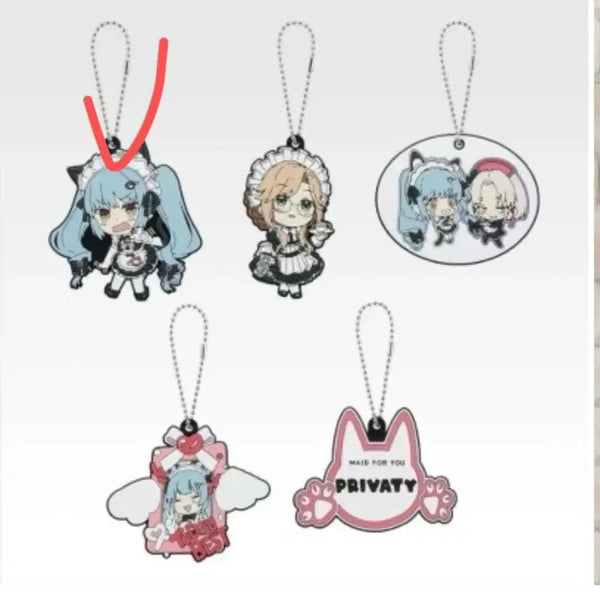 [BUNJANG] Victory Goddess NIKKE Ichiban Kuji Lower Prize Rubber Strap / 승리의여신 니케 이치방쿠지 제일복권 하위상 러버스트랩