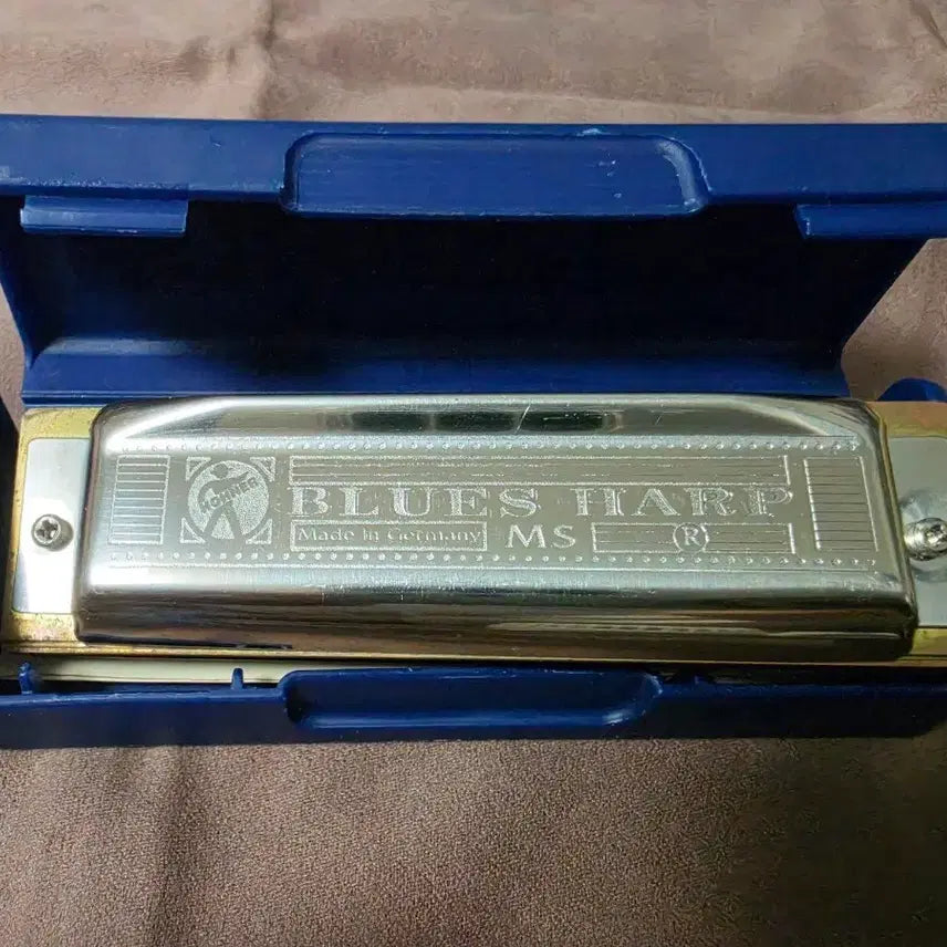 [BUNJANG] Hohner Blues Harp MS Harmonica with Case / 호너 블루스 하프 MS 하모니카 케이스 포함