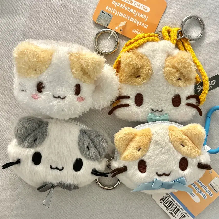 [BUNJANG] Sanrio Marshmallow Authentic Keychain Collection / 정품 마슈마로 컵 조리개 파우치 동전지갑 에어팟 케이스 키링 모음