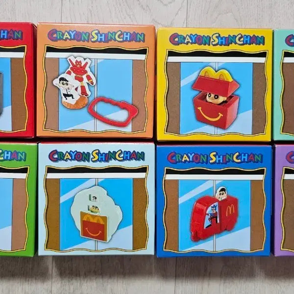 [BUNJANG] Crayon Shin-chan McDonald's Figure 8-Piece Set / 마지막 가격하락 맥도날드 피규어 8종 세트