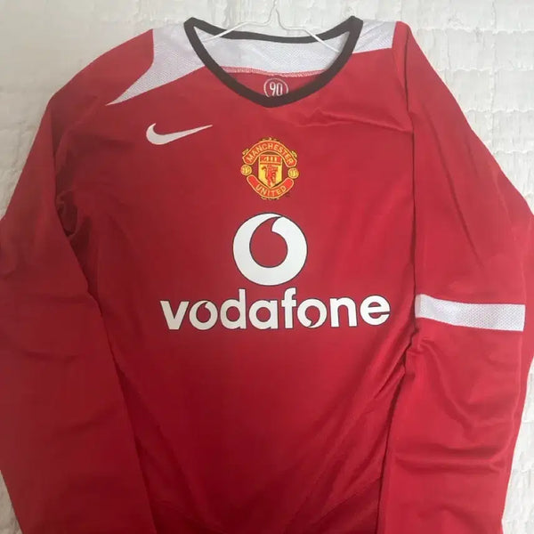 [BUNJANG] Manchester United 05/06 Cristiano Ronaldo Long Sleeve Jersey / 호날두 마킹 05/06 유니폼
