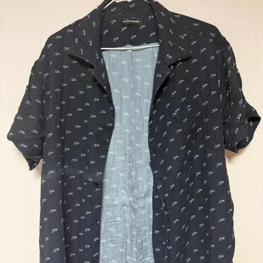 [BUNJANG] Peaceminusone Rayon Shirt OS / 피스마이너스원  레이온 셔츠