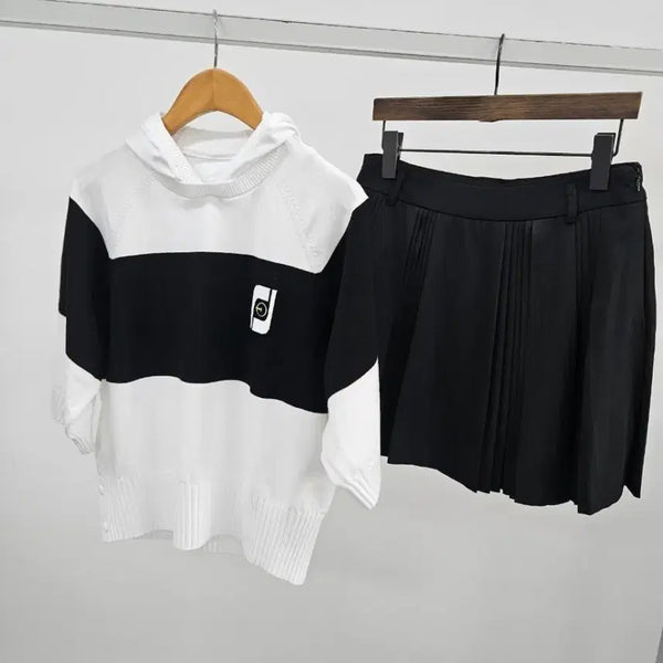 [BUNJANG] FootJoy Short Sleeve Hooded Knit / (@땡처리)풋조이 반팔 후드 니트