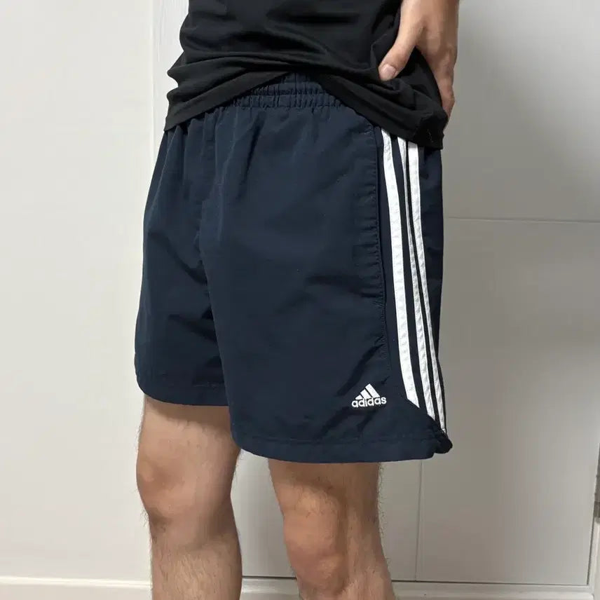 [BUNJANG] Adidas Navy Shorts Medium / 아디다스 네이비 반바지 M / 세탁완료