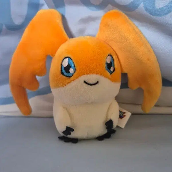 [BUNJANG] Digimon Patamon 8cm Plush Keyring / 디지몬파닥몬8키링새상붐