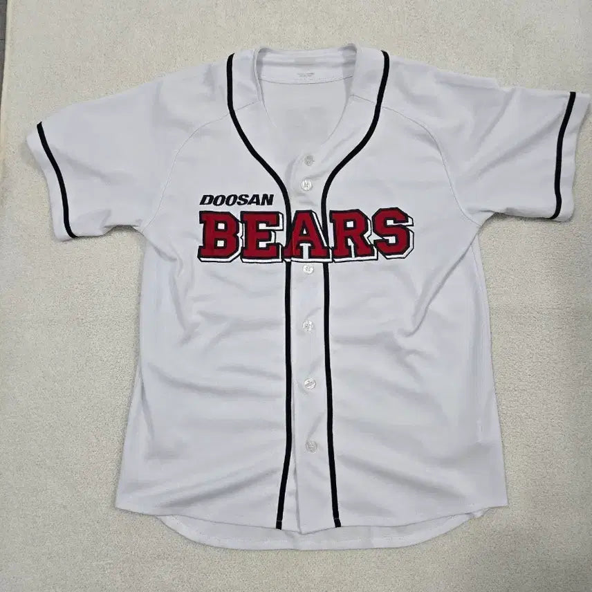 [BUNJANG] Doosan Bears Jung Chul-won Marked Baseball Jersey 100 / 두산 베어스 야구 유니폼 정철원 마킹 100
