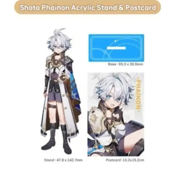 [BUNJANG] Honkai: Star Rail Fenexa Shota Finon Acrylic Stand (Sealed) / (미개봉)붕괴스타레일 붕스 파이낙사 쇼타 파이논 아크릴스탠드