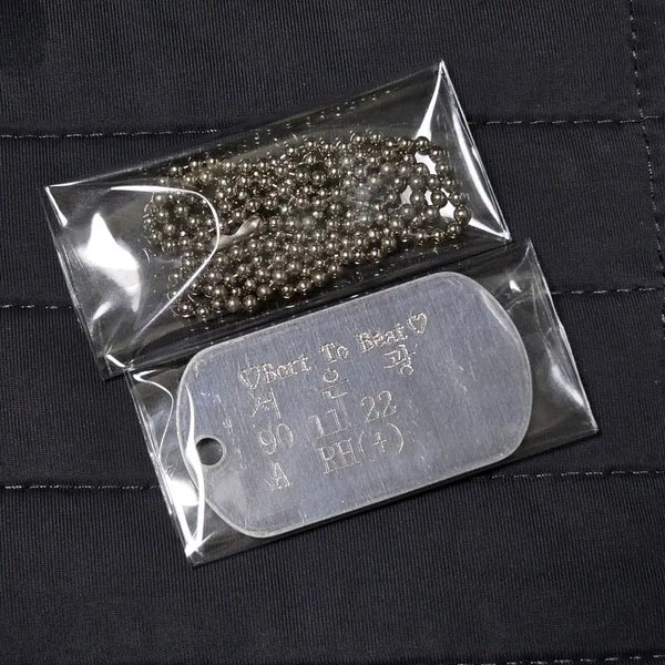 [BUNJANG] BTOB Seo Eunkwang Dog Tag Necklace / Keyring / [급처 오늘 11시59분까지 할인] 비투비 서은광 군번줄 목걸이 / 키링