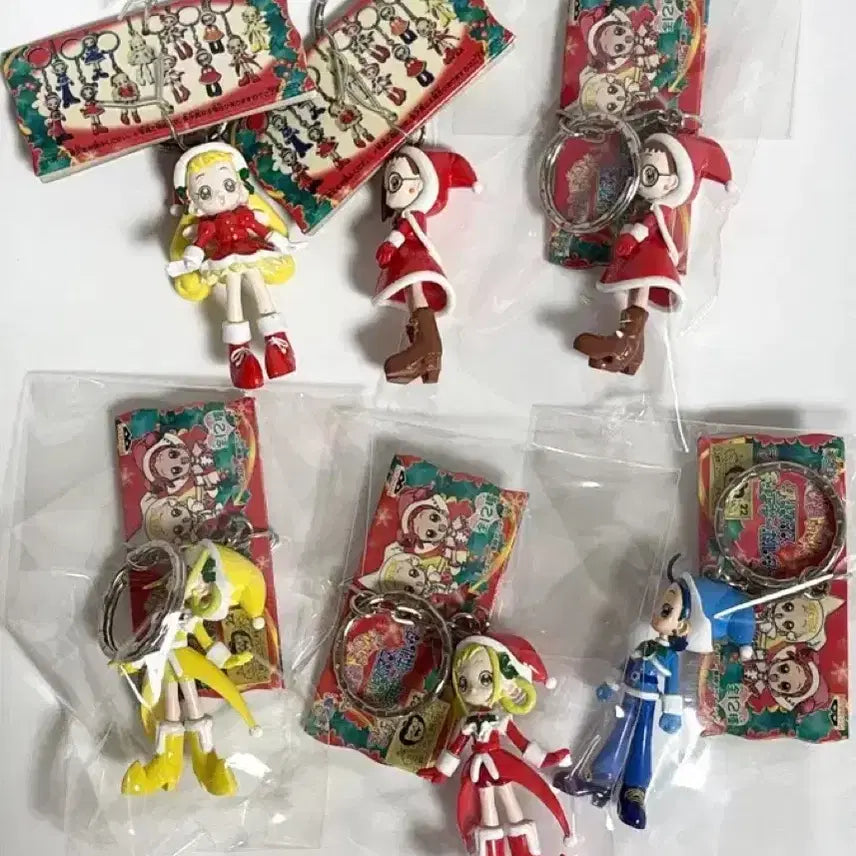 [BUNJANG] Ojamajo Doremi Christmas Keyring / 고전) 꼬마마법사 레미 크리스마스 키링