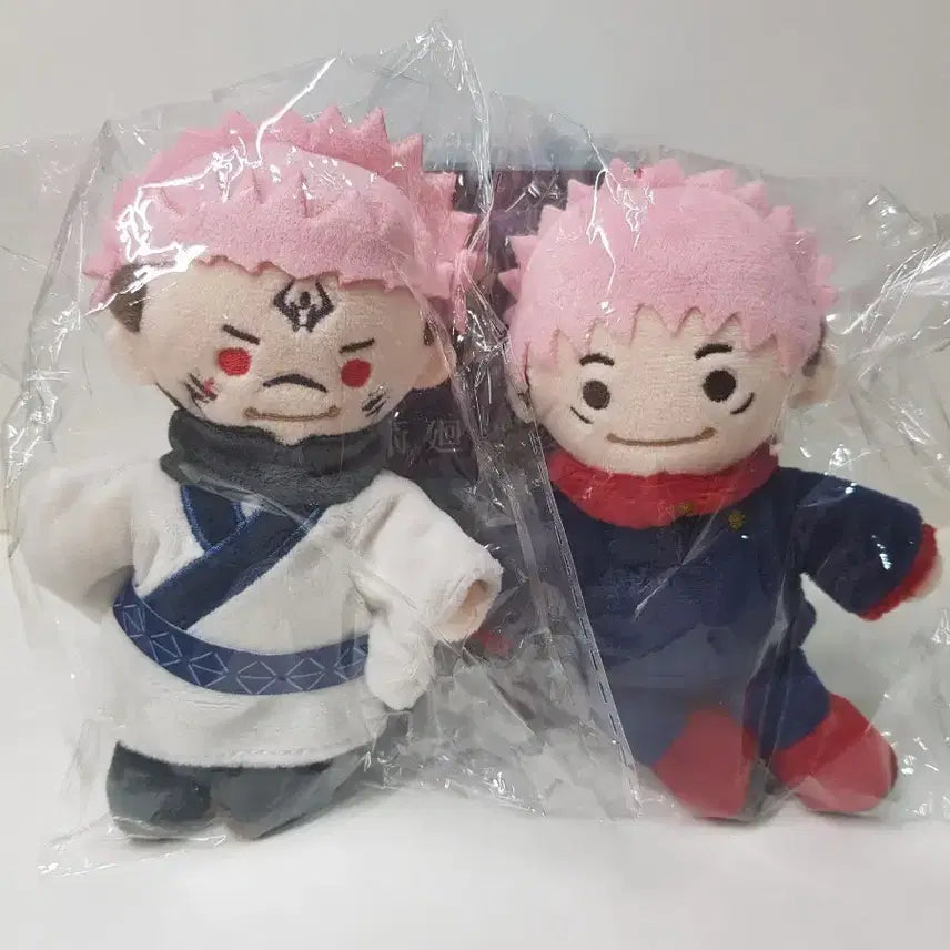 [BUNJANG] Jujutsu Kaisen Exhibition Secret Ryomen Sukuna & Yuji Itadori Osuwari Plush / (미개봉)주술회전 전시회 시크릿 스쿠나 이타도리 유지 오스와리 누이