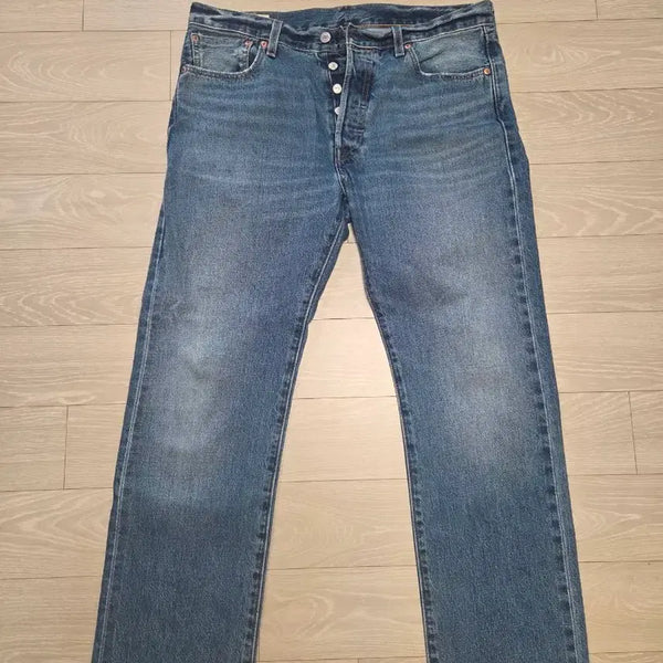 [BUNJANG] Levi's 501 Selvedge Washed Denim Jeans (34x32) / 리바이스 501-3656 (34x32)