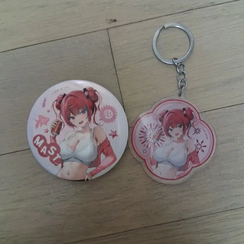 [BUNJANG] Goddess of Victory: NIKKE Mast Summer Vacation Kuji Badge & Keychain Bundle / 승리의 여신 니케 마스트 여름방학 쿠지 뱃지 키링 일괄 판매합니다
