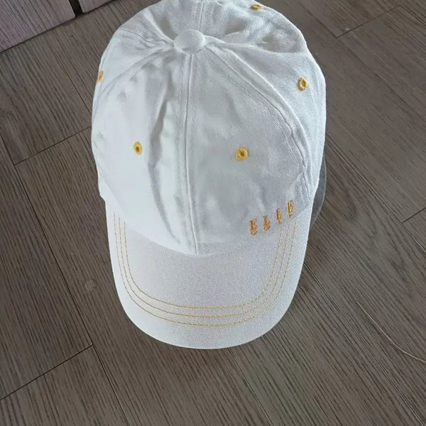 [BUNJANG] Elle Golf White Ball Cap / 엘르 볼캡 화이트  골프