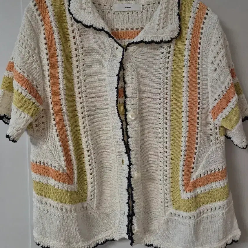 [BUNJANG] Beaker Summer Knit Cardigan / 비이커 여름 니트 가디건