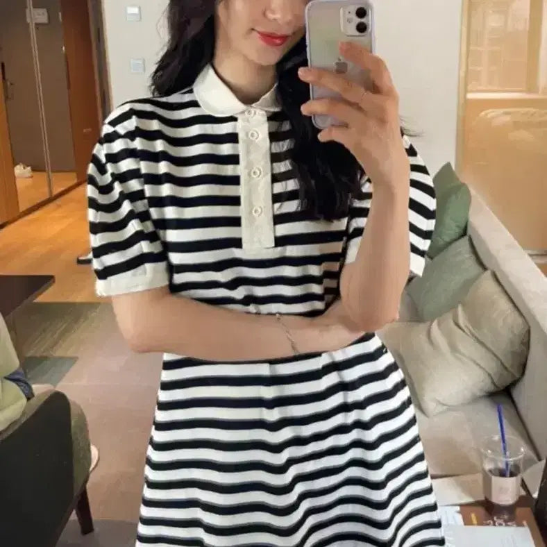 [BUNJANG] Andyou One-Piece Dress (as worn by Lee Ju-bin) / andyou 앤유 원피스 (이주빈착용)