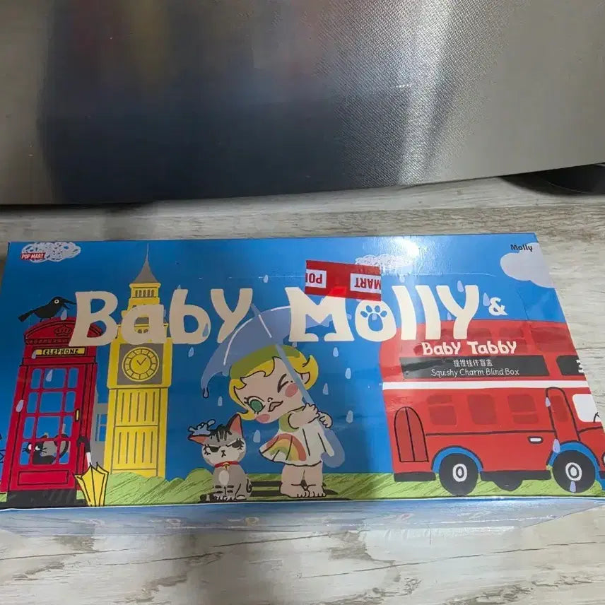 [BUNJANG] Pop Mart Baby Molly Baby Tabby Series Squeeze Keyring (New) / 팝마트 베이비 몰리 베이비 태비 시리즈 스퀴즈 키링(새상품)