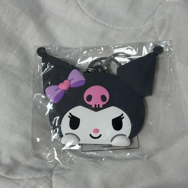 [BUNJANG] Kuromi Mirror Keychain / 쿠로미 거울키링