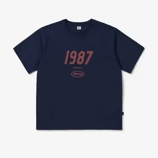 [BUNJANG] MMLG Navy Short Sleeve T-Shirt XS / 엠엠엘지 네이비 반팔 xs