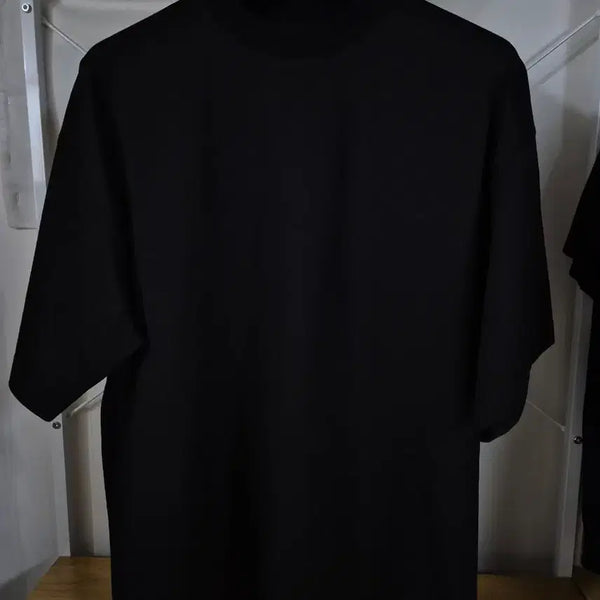 [BUNJANG] Time Homme Semi-Oversized Cotton Short Sleeve T-Shirt Black 105 / 타임옴므 세미오버 코튼 반팔티 105 블랙