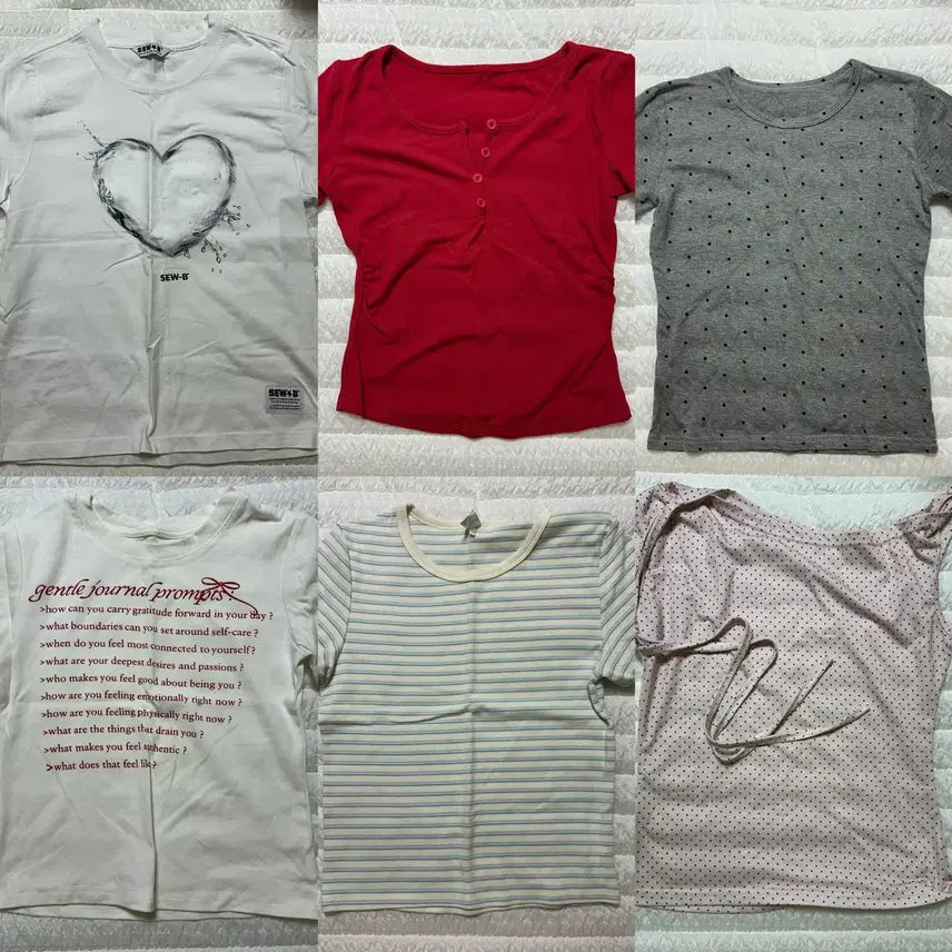 [BUNJANG] Crop T-Shirt / 크롭반팔티셔츠