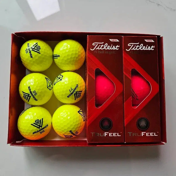 [BUNJANG] Titleist TruFeel Golf Balls (12-Pack) / 다이아윙스 6개+타이틀리스트 트루필 6개 (12개)