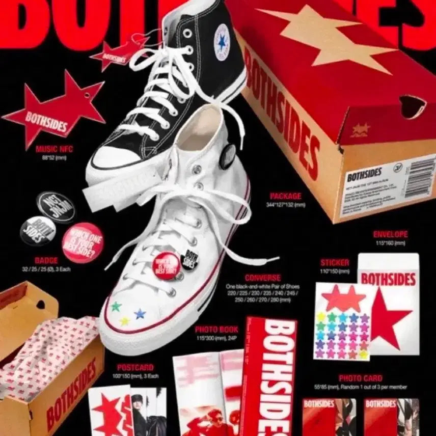 [BUNJANG] NCT Jeno Jaemin Brosides Converse Album Photocard / Nct jnjm 제노재민 bothsides 컨버스앨범 양도