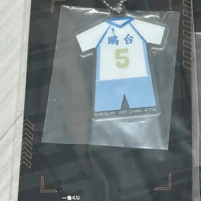 [BUNJANG] Haikyu!! Hoshiumi Uniform & School Button Acrylic Keychain / 하이큐 유니폼+교복단추 아크릴 키링 호시우미