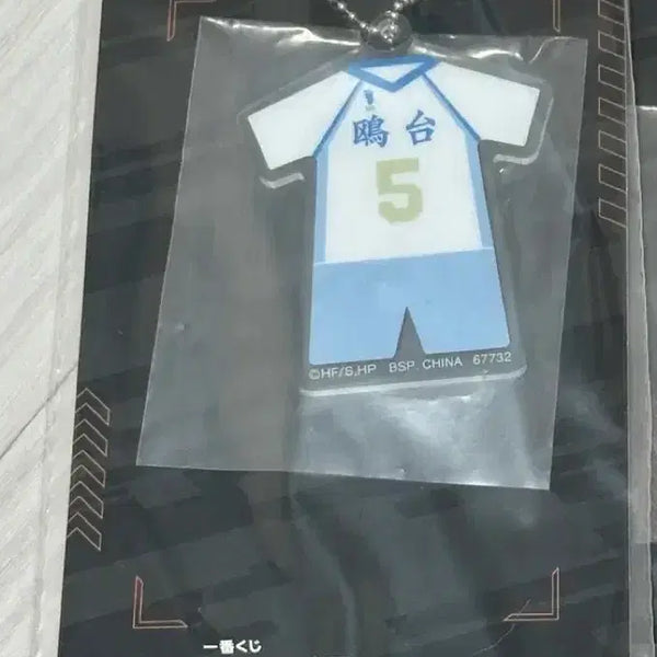 [BUNJANG] Haikyu!! Hoshiumi Uniform & School Button Acrylic Keychain / 하이큐 유니폼+교복단추 아크릴 키링 호시우미