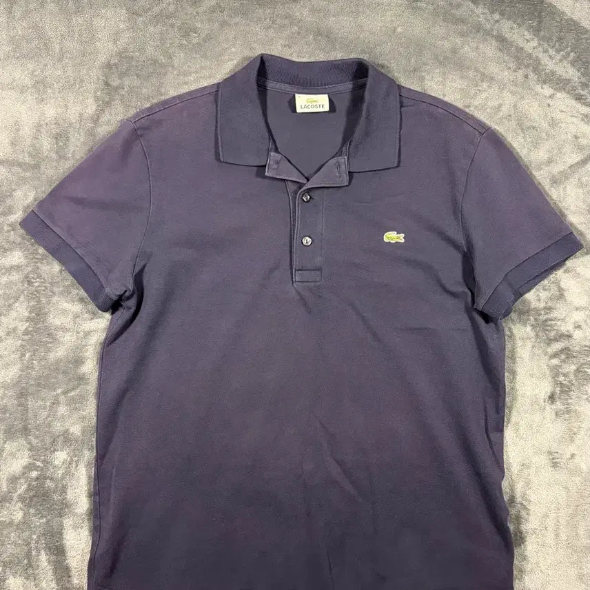 [BUNJANG] Lacoste Polo Shirt Navy / 라코스테 카라티 네이비