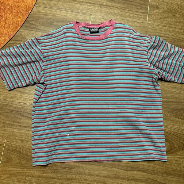 [BUNJANG] Vintage 90s USA Made Striped Border T-Shirt / 90s made in usa 빈티지 보더티셔츠 스트라이프 단가라