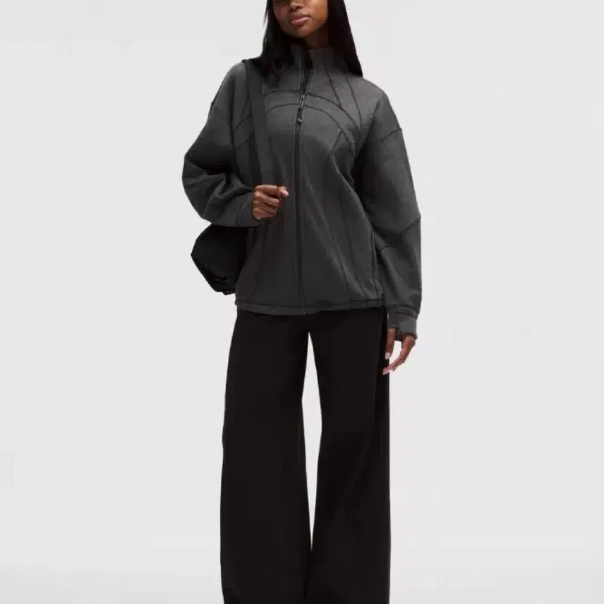 [BUNJANG] Lululemon Define Oversized Jacket Brushed Ribbed / 룰루레몬 디파인 오버사이즈드 재킷 브러시드 리브드