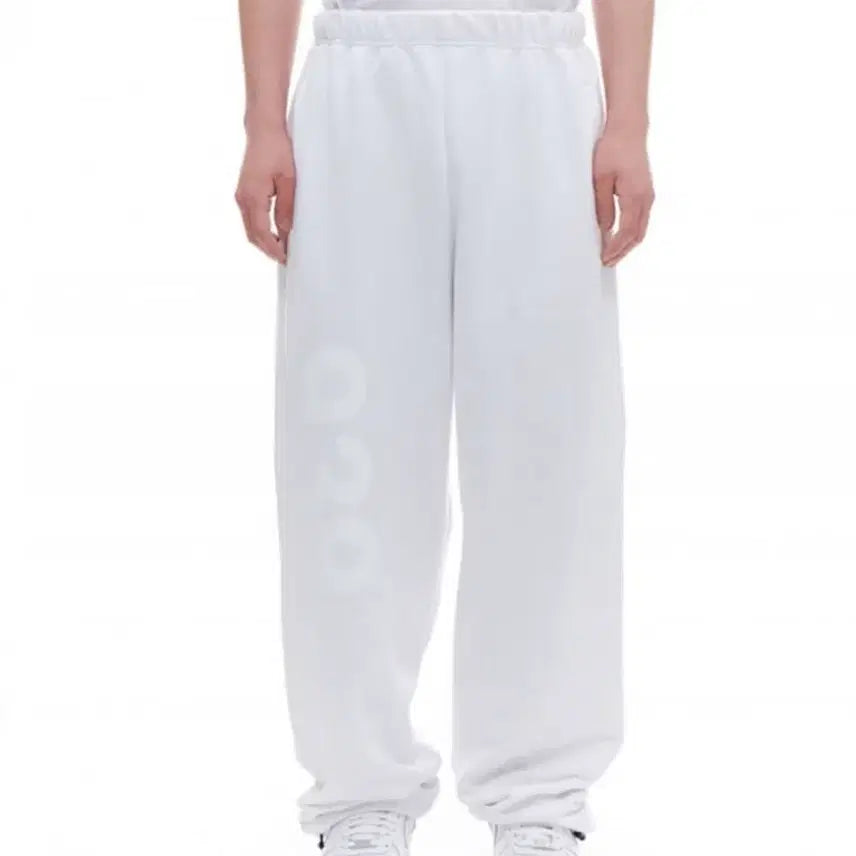[BUNJANG] Archive Bold 939 Logo Sweat Pants (White, L) / 아카이브 볼드 939 LOGO SWEAT PANTS (WHITE) (L)