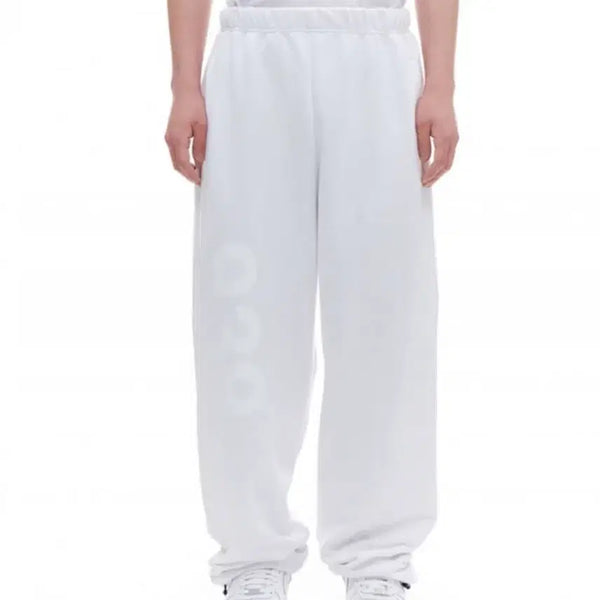 [BUNJANG] Archive Bold 939 Logo Sweat Pants (White, L) / 아카이브 볼드 939 LOGO SWEAT PANTS (WHITE) (L)