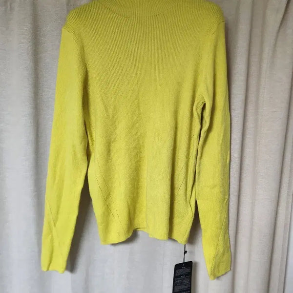 [BUNJANG] GEORGES RECH Yellow Knit Top / GEORGES RECH 옐로우 니트 95