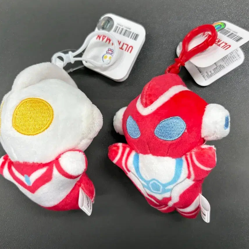 [BUNJANG] Ultraman Flying Mascot Doll Keyring Set (2 Types) / (새상품 세트 8cm) 울트라맨 플라잉 마스코트 인형 키링 2종 세트