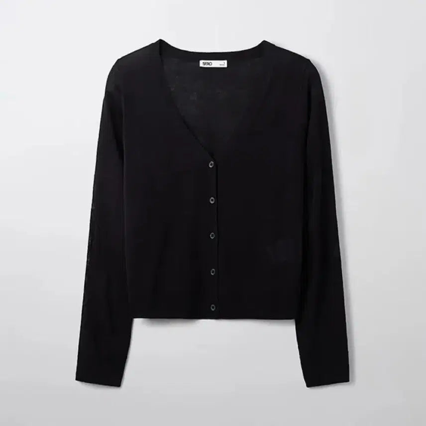 [BUNJANG] SPAO Cool Summer Cardigan Black M / 스파오 쿨 썸머 가디건 블랙 m