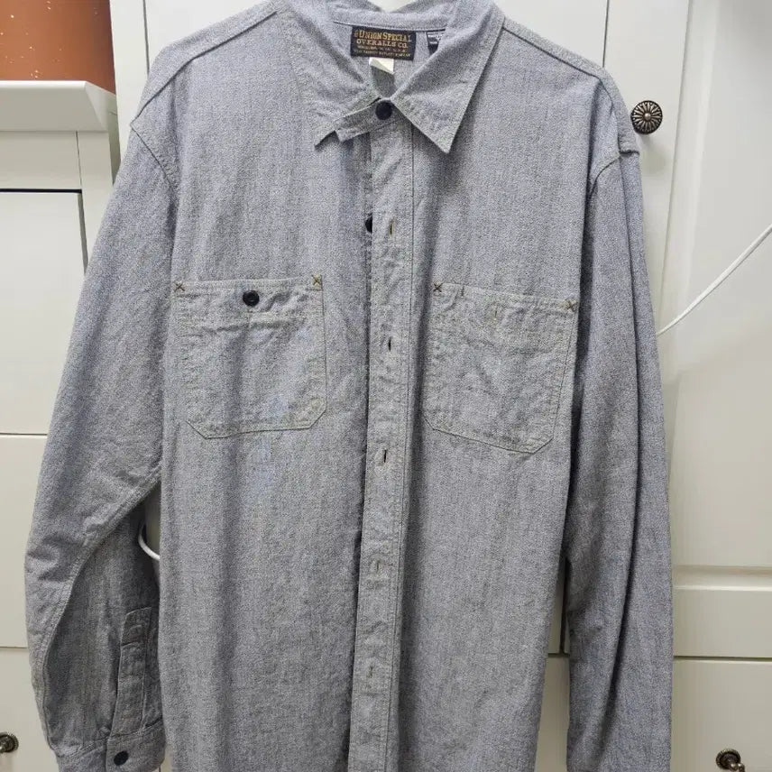 [BUNJANG] Freewheels Neil Shirt White Pepper 17.5 / 프리휠러스 닐셔츠  화이트페퍼 17.5