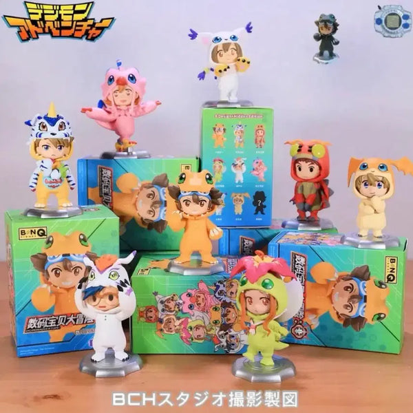 [BUNJANG] Digimon Poncho Tamer Figure Full Set (Sealed) / (미개봉)디지몬 판쵸테이머 피규어 풀세트