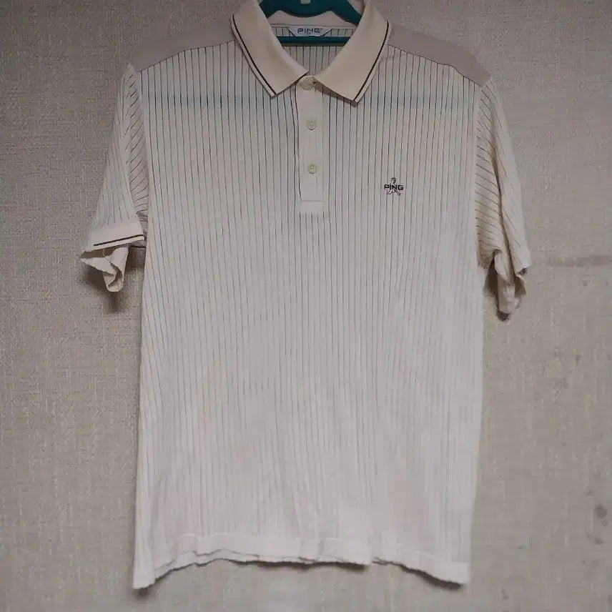 [BUNJANG] PING Short-Sleeve Collar T-Shirt / PING/95) 반팔 카라티
