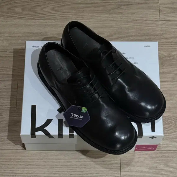 [BUNJANG] Kinchi Shower 808 Black Derby Shoes Size 290 / 킨치 샤워 808 블랙 290 새상품