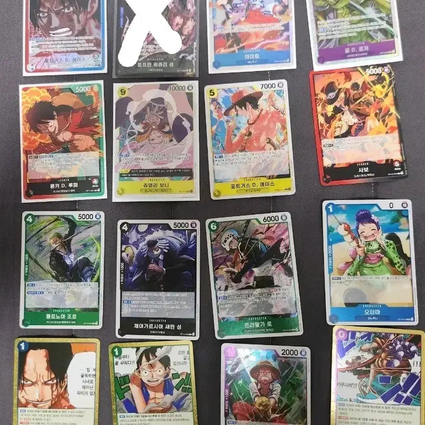 [BUNJANG] One Piece Card OP13 Hit Cards (Ace, Mercury, Yamato, etc.) / 원피스 카드 OP13 힛카드(에이스,워큐리,야마토 등등)